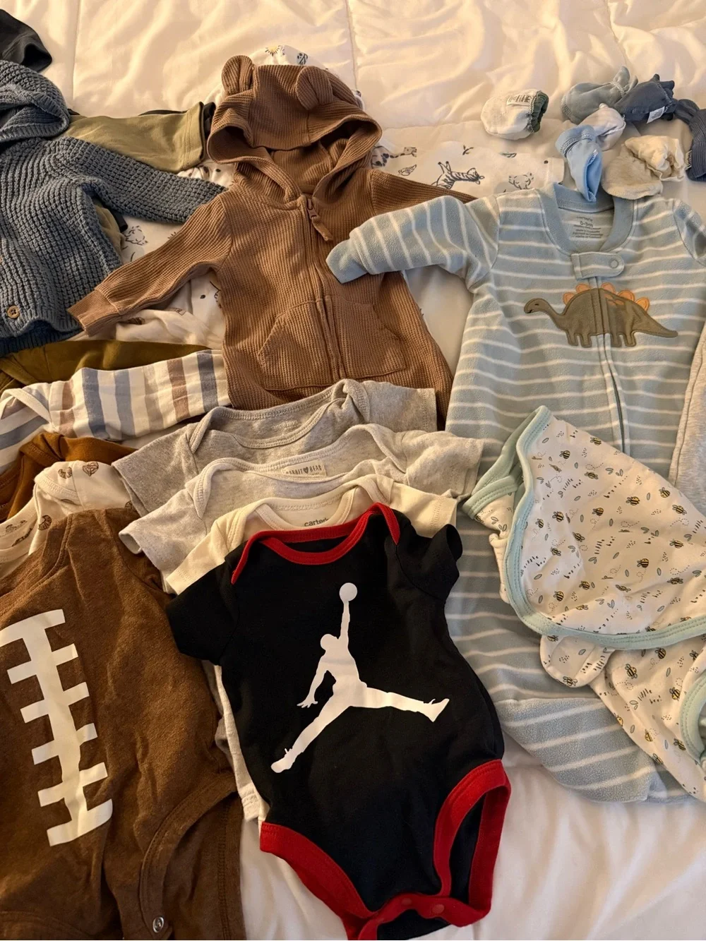 Baby boy clothes bundle size newborn through 6 months! - Picture 7 of 9
